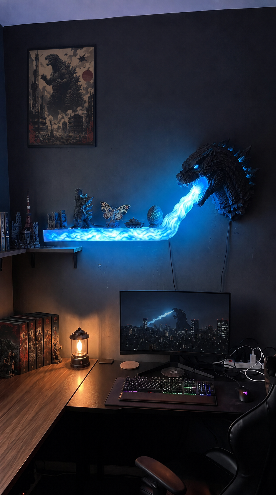 ZillaShelf™ The Godzilla Shelf
